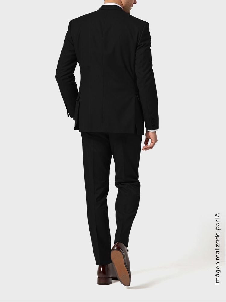 Traje Elegante con Doble Abertura y Silueta Regular Fit 44580