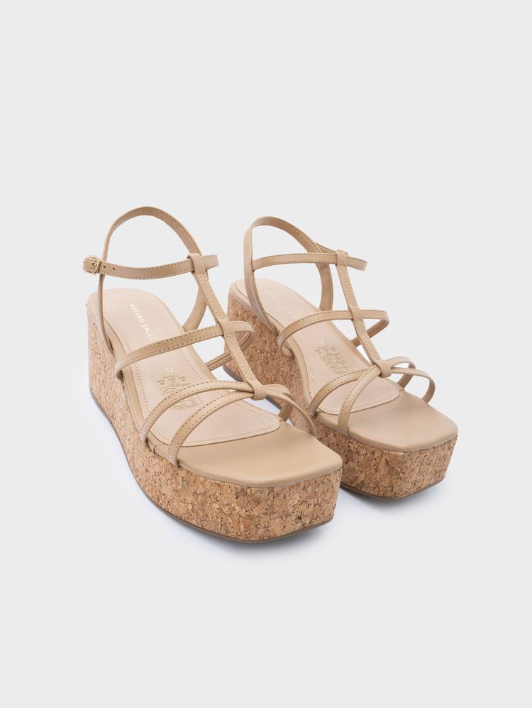 Sandalia en Cuero para Mujer 43041