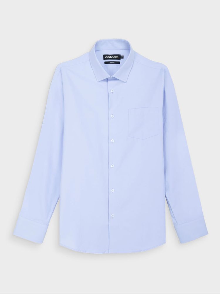 Camisa en Poliéster Algodón para Hombre 13059