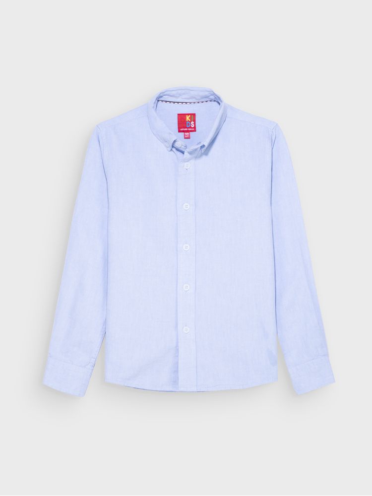 Camisa Manga Unicolor para Niño 12922