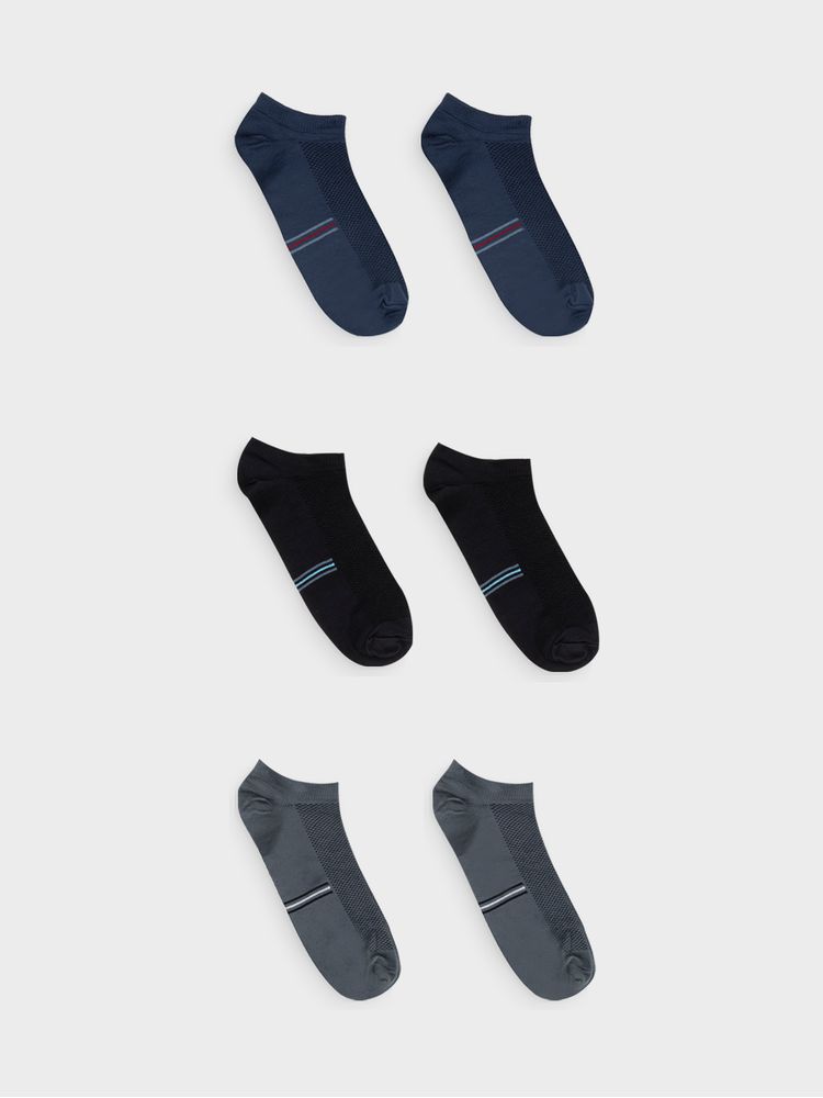 Pack X 3 Medias de Algodón para Hombre 13339