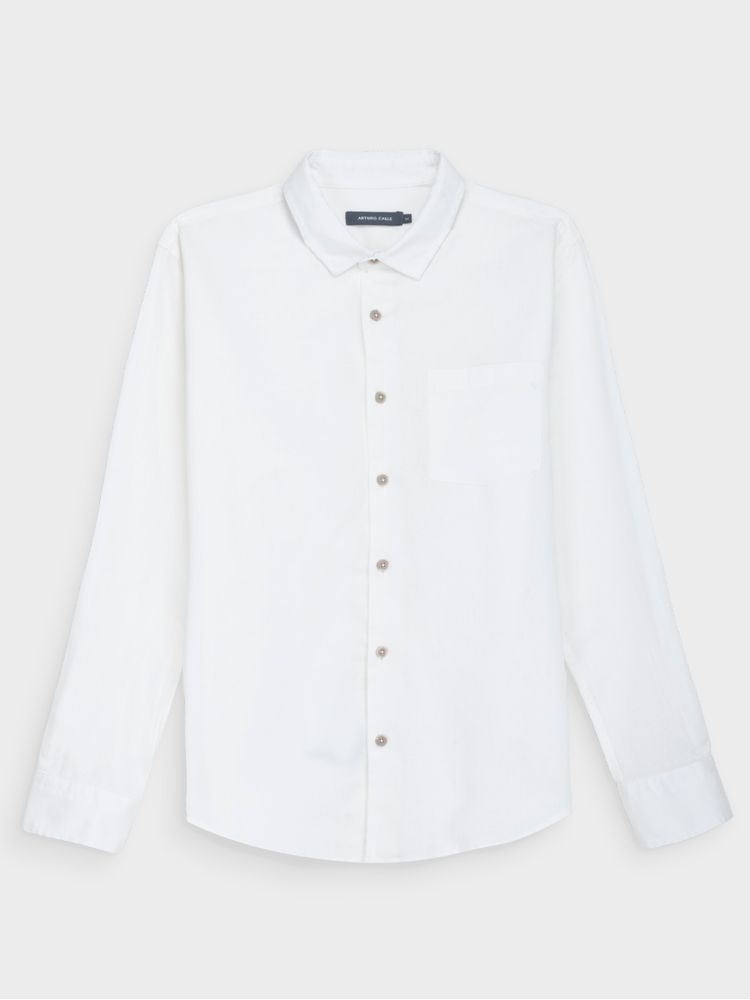 Camisa Lino y Algodón para Hombre 44959