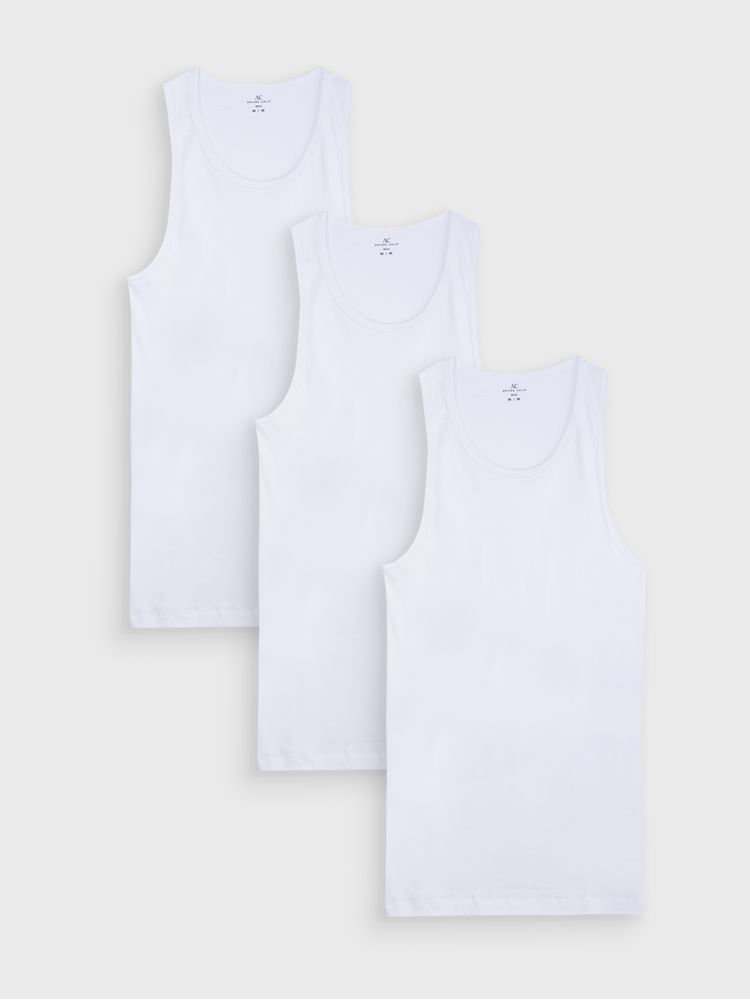 Pack x 3 Camisilla Antibacterial para Hombre 11996