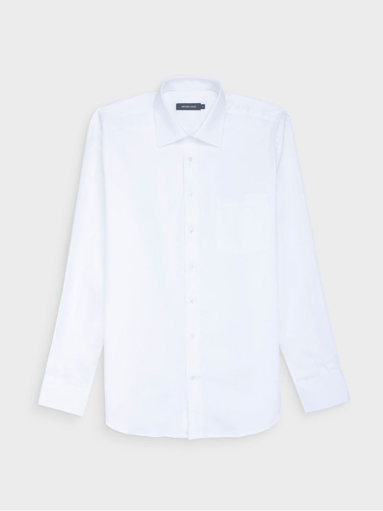 Camisa Formal Sarga Regular Fit para Hombre 42664