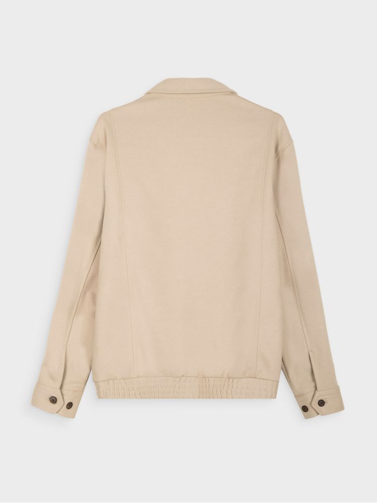 Chaqueta Estilo Clásico Casual con Cierre Frontal 42687