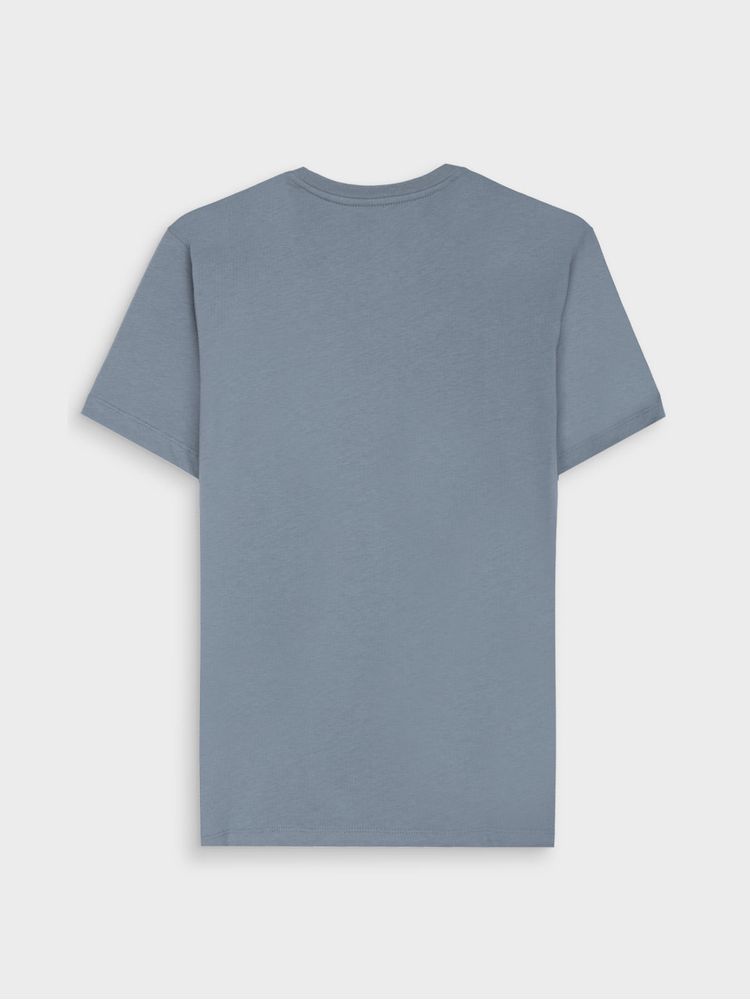 Camiseta Jersey Algodón Cuello V para Hombre 44892