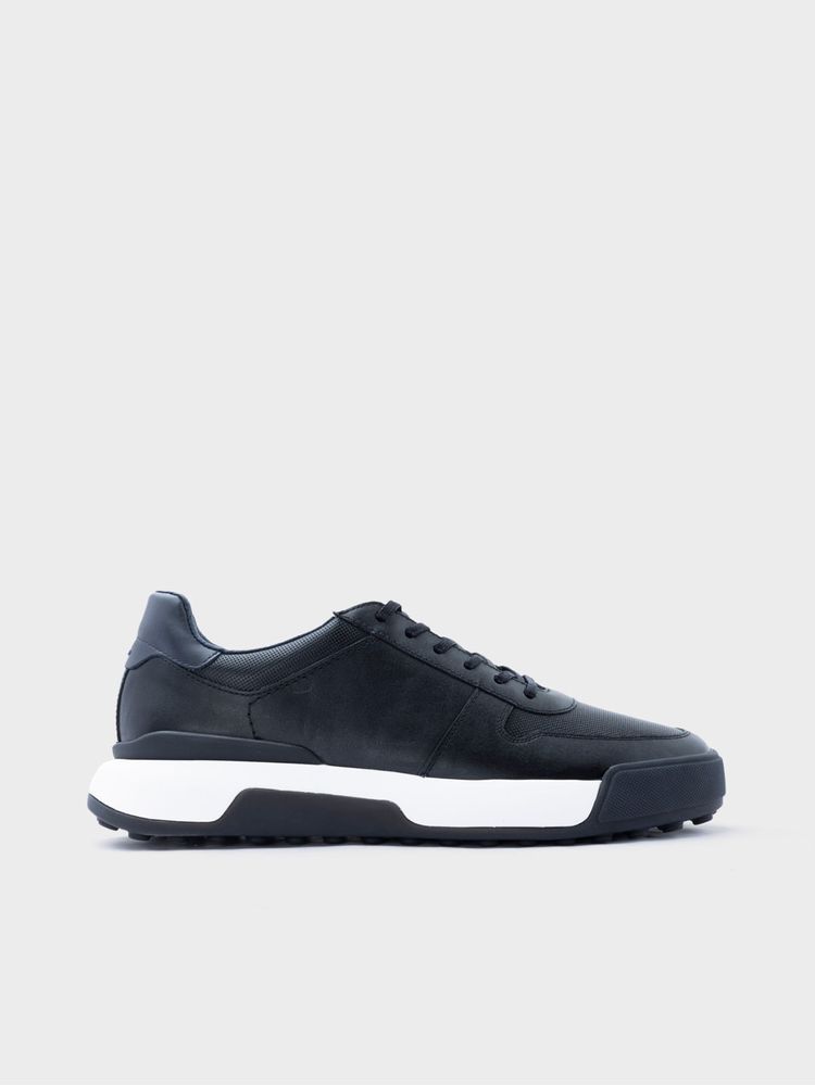 Tenis Urbanos en Cuero Genuino para Hombre 45185
