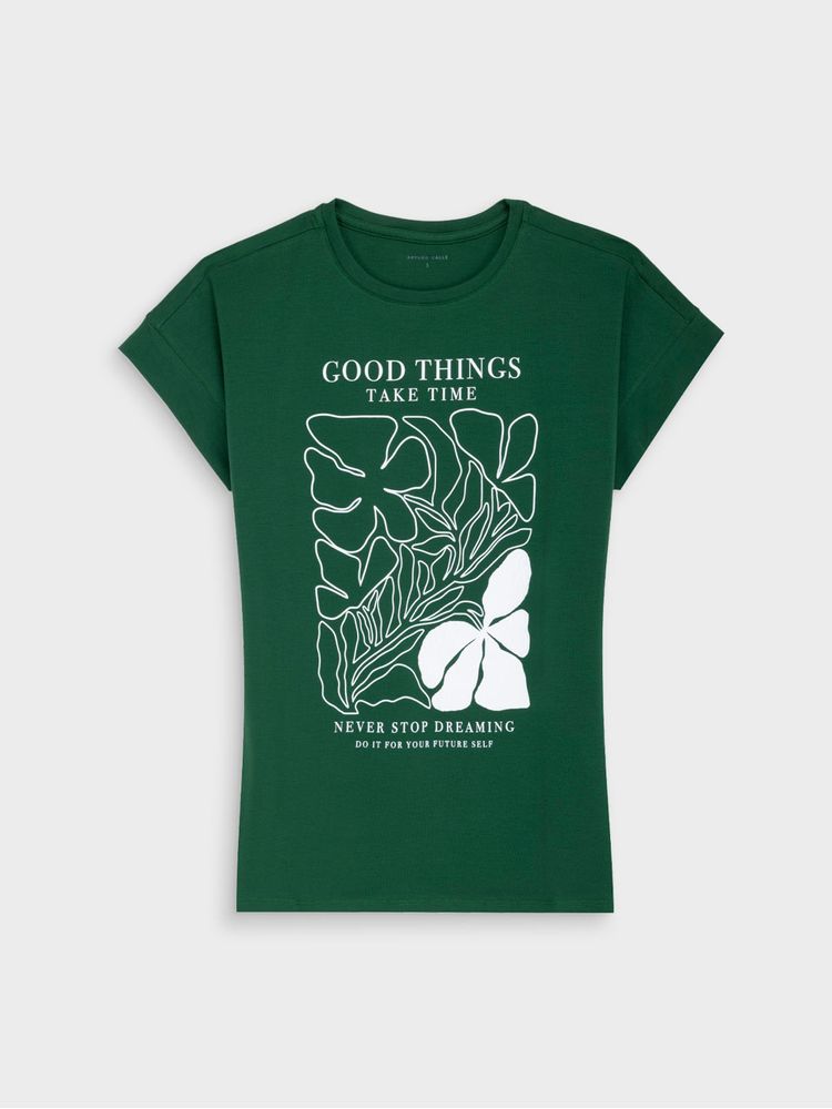 Camiseta Estampada para Mujer 46513