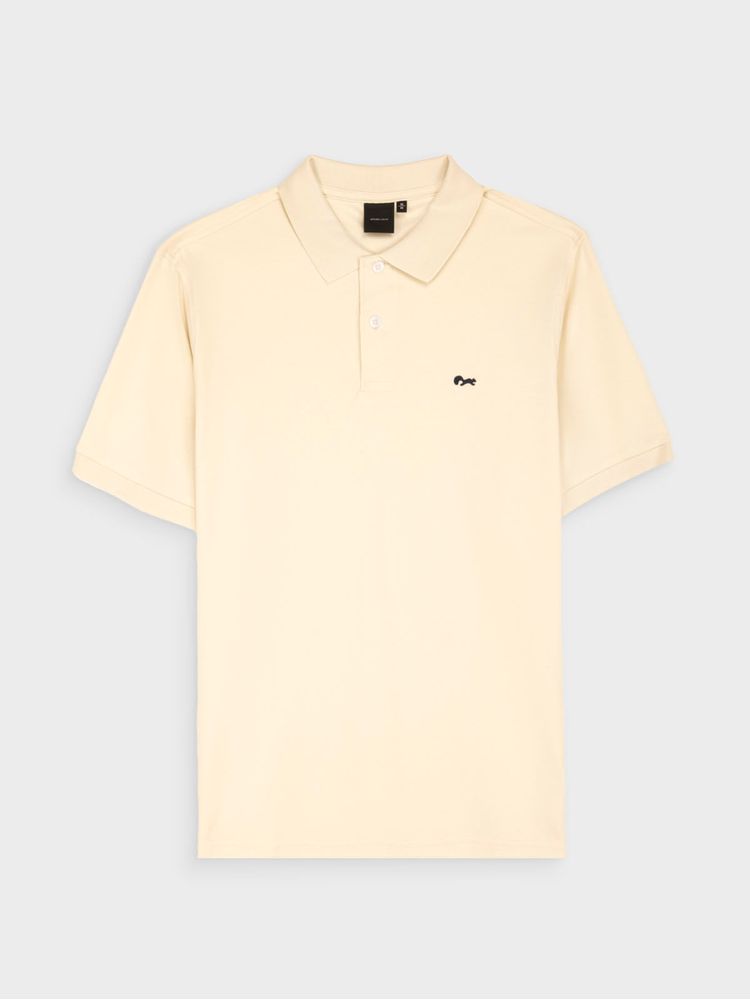 Polo Interlock de Algodón para Hombre 44387