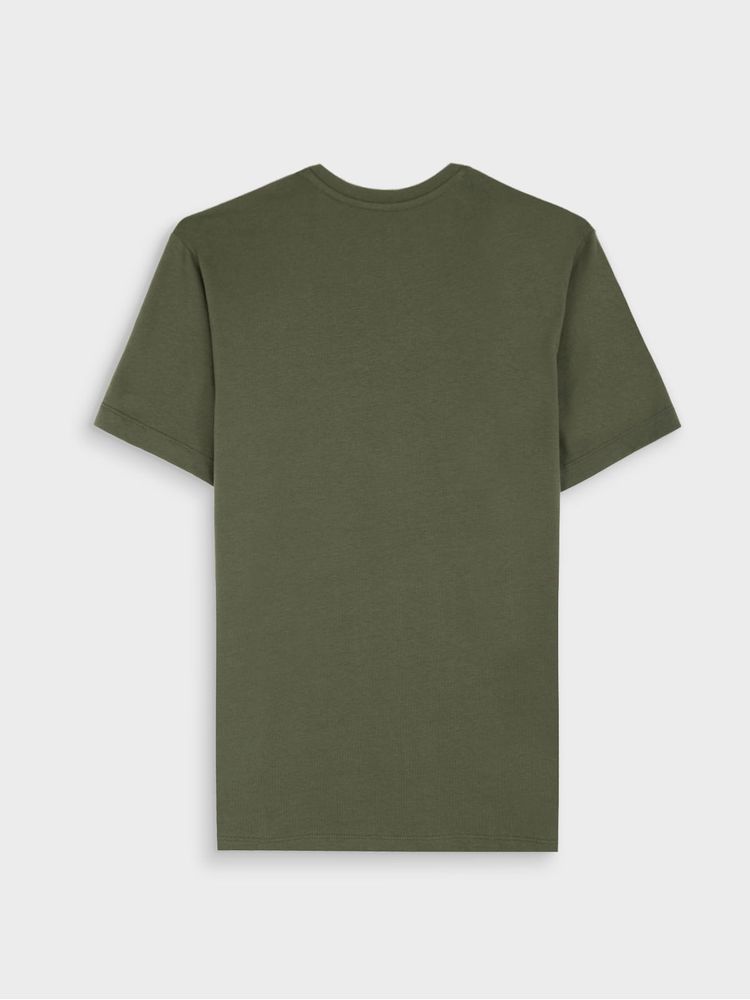 Camiseta Jersey Algodón Cuello V para Hombre 44546