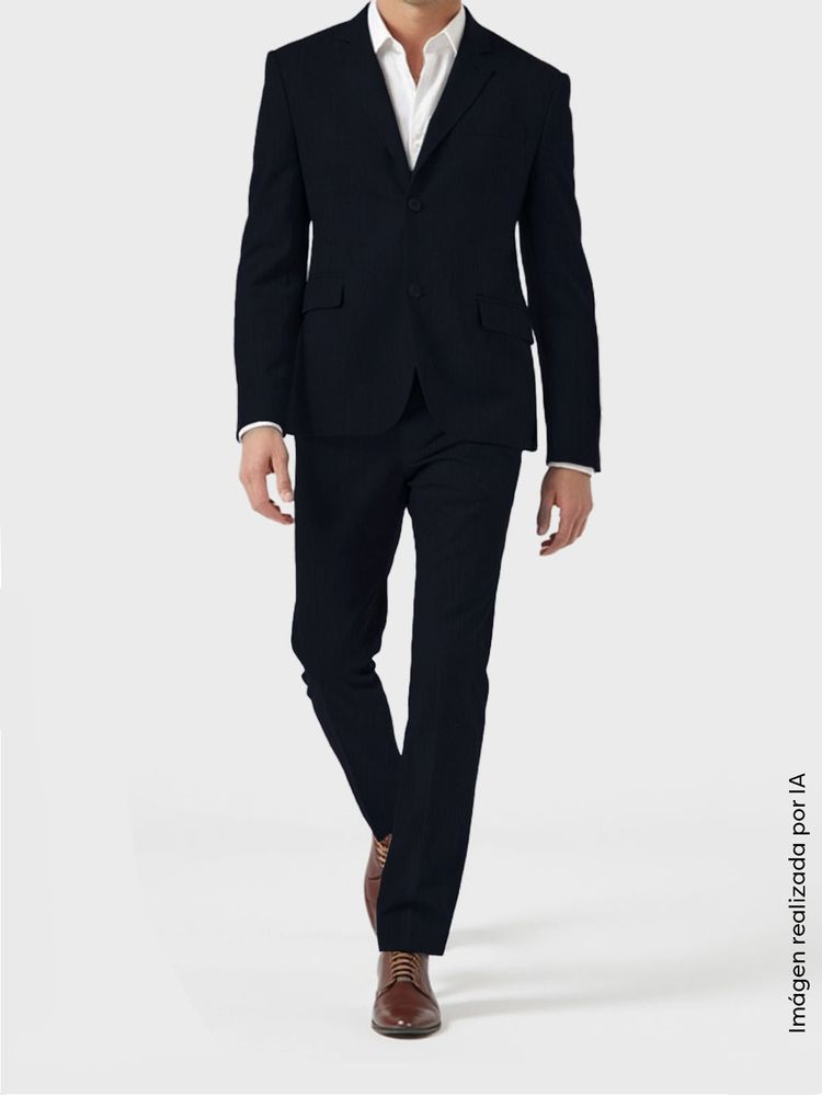 Traje Semi Slim Fit Moderno para Hombre 45683