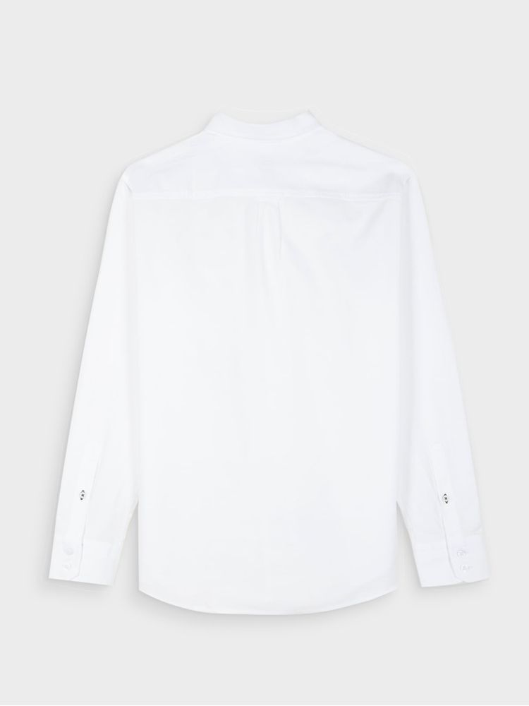 Camisa Unicolor Manga Larga para Hombre 44224