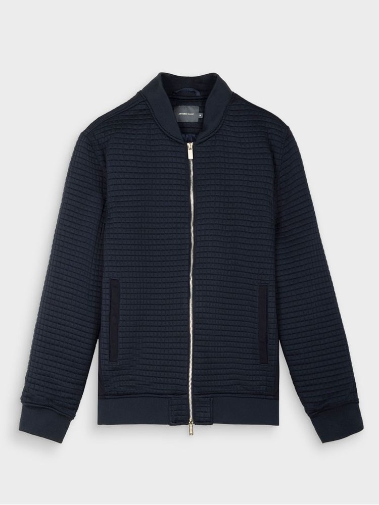 Chaqueta Bomber Acolchada Hombre Casual 43735