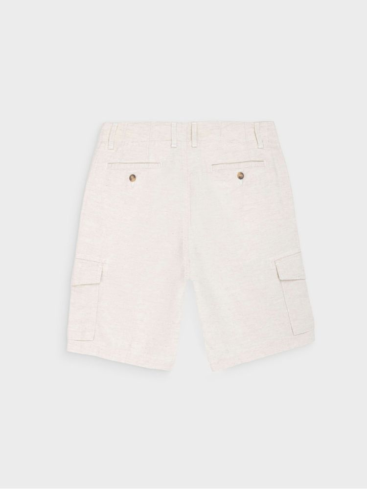Bermuda en Lino Regular Fit para Hombre 44768