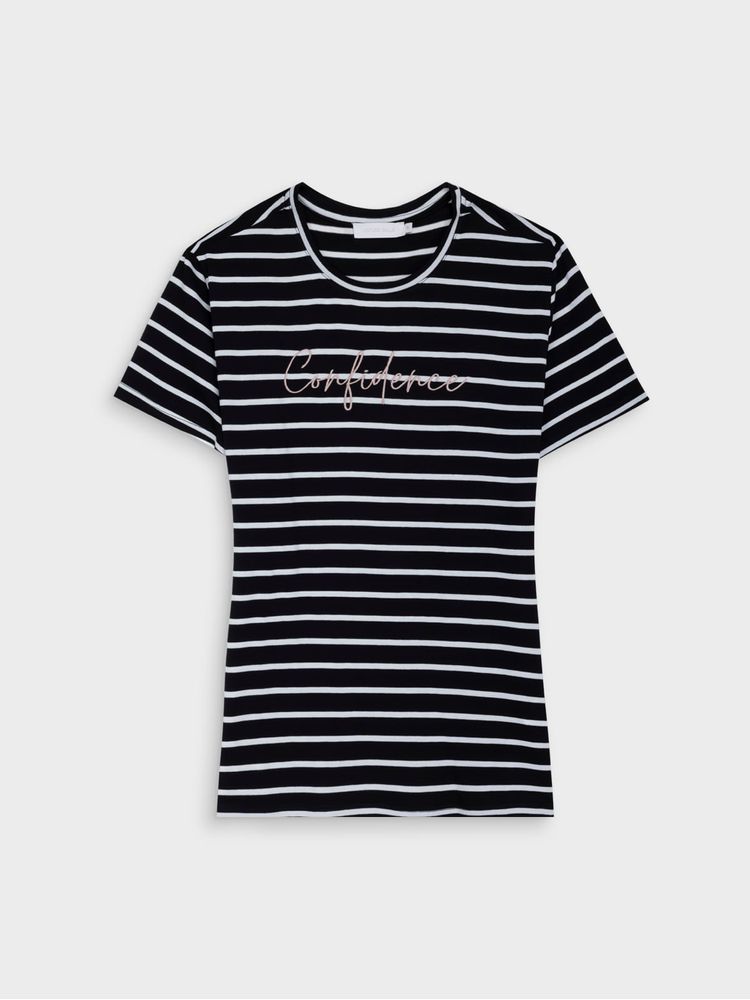 Camiseta Estampada Tejido Punto para Mujer 44949