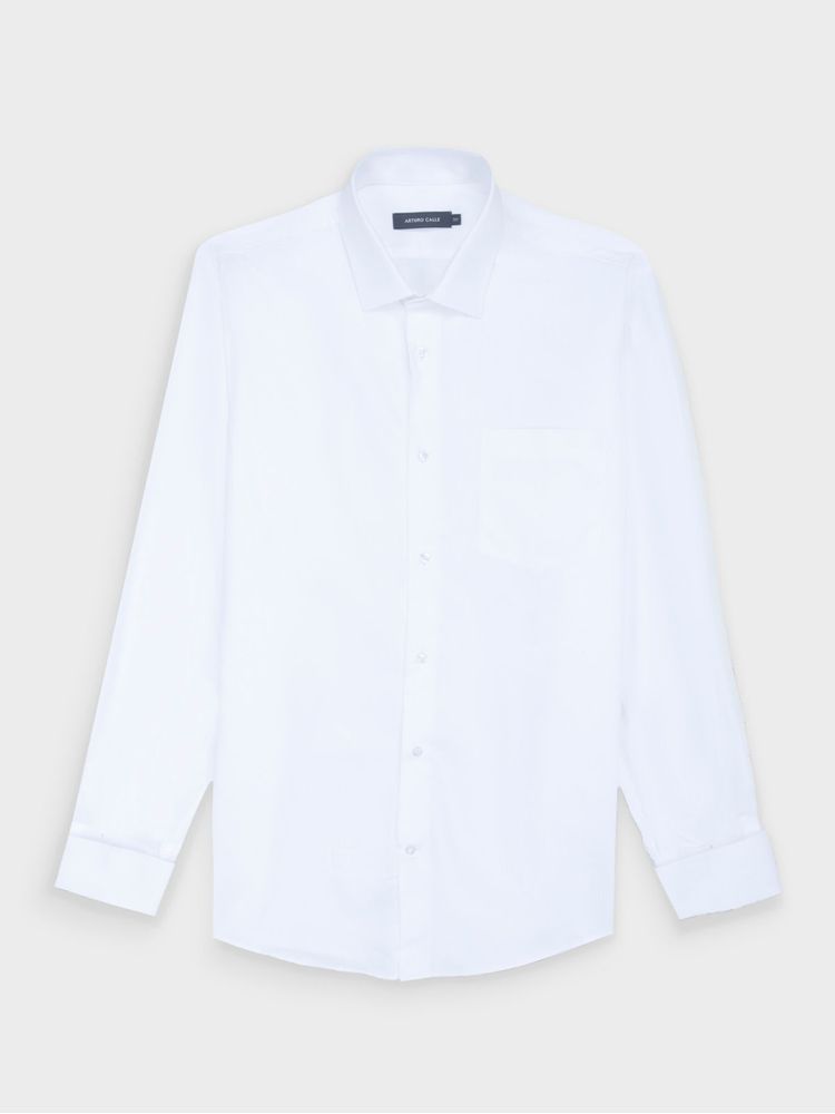 Camisa Semi Slim Fit con Textura para Hombre 46294