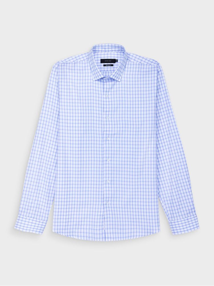 Camisa en Algodón Silueta Regular Fit para Hombre 46858