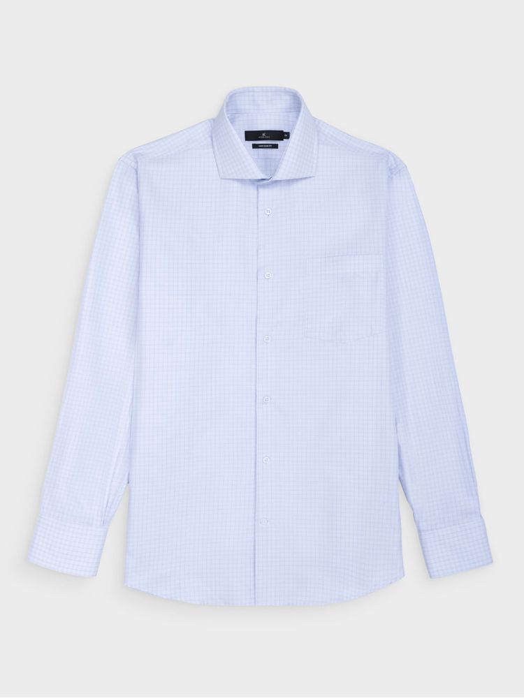 Camisa en Algodón Silueta Semi Slim Fit para Hombre 46861