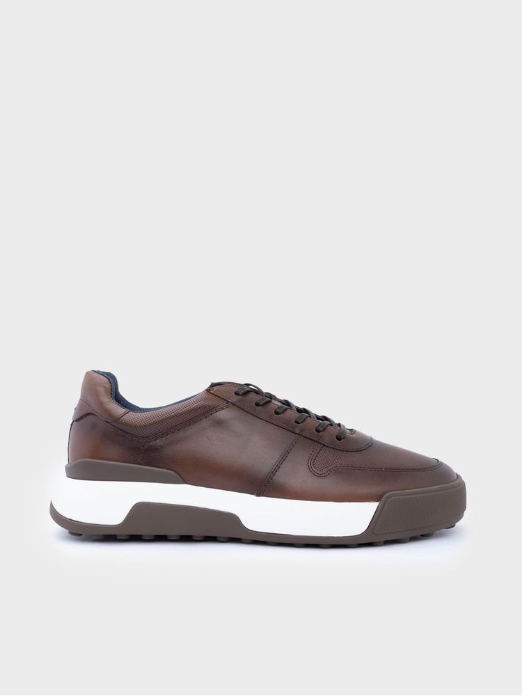 Tenis Urbanos en Cuero Genuino para Hombre 45185