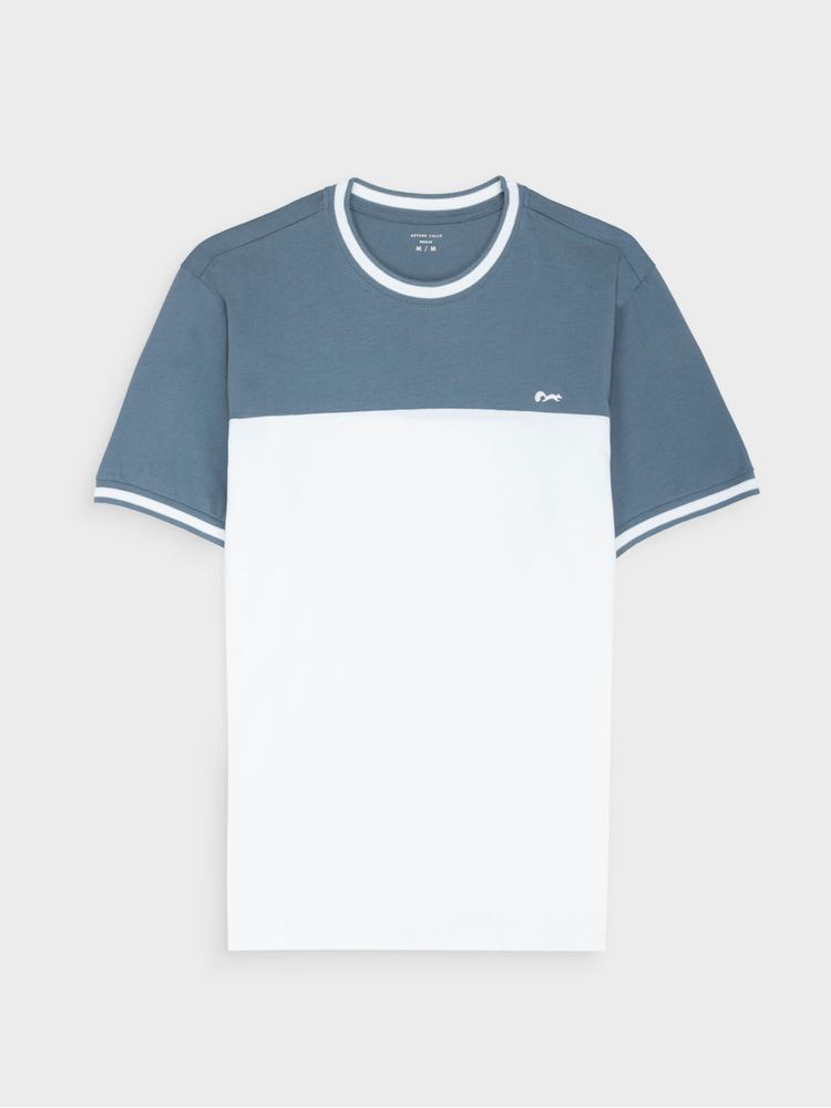 Camiseta en Algodón Cuello Redondo para Hombre 46035