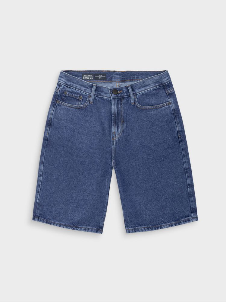 Bermuda en Jean Regular Fit para Hombre 46626