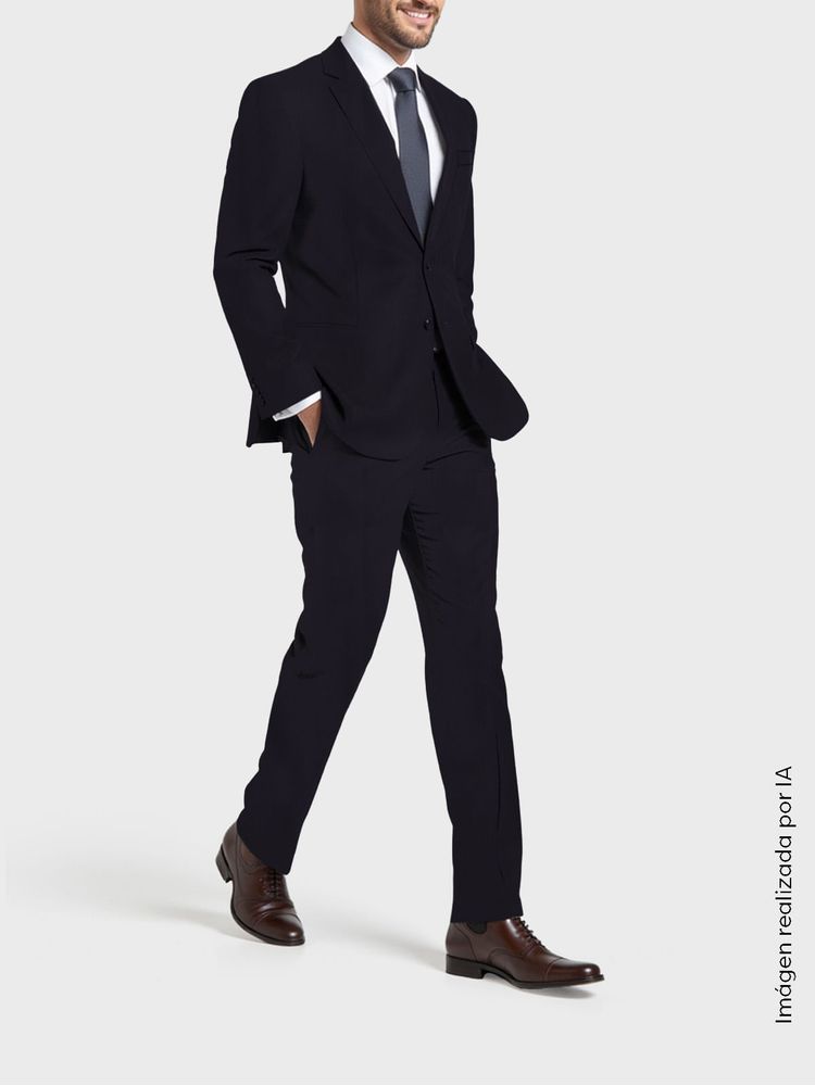 Traje de Mezcla Regular Fit para Hombre 37145