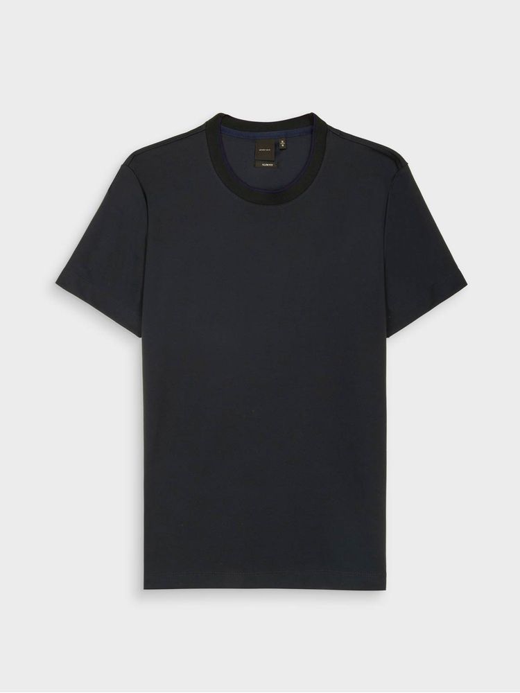 Camiseta Tejido Piqué y Cuello Redondo para Hombre 44302
