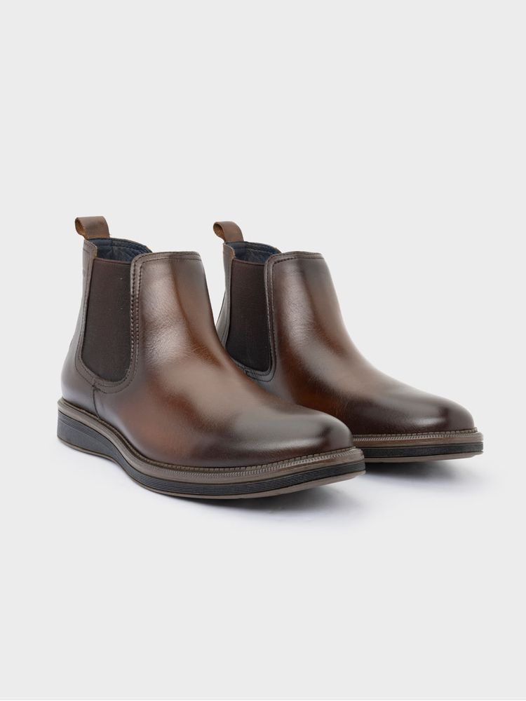 Botas en Cuero para Hombre 46268