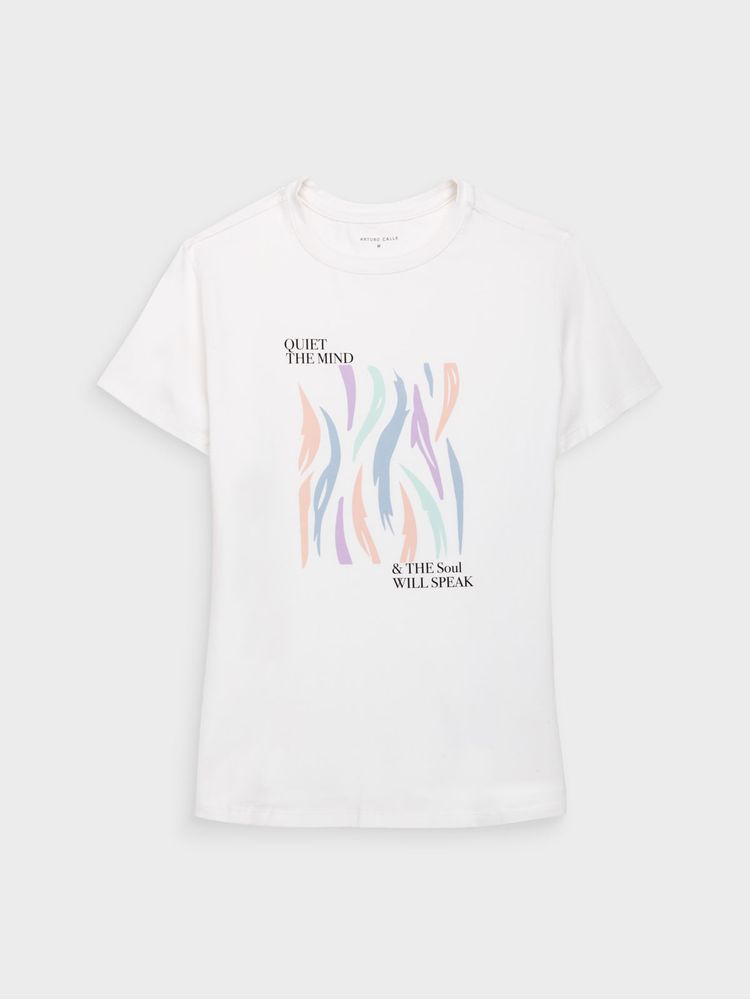 Camiseta Estampada para Mujer 47438