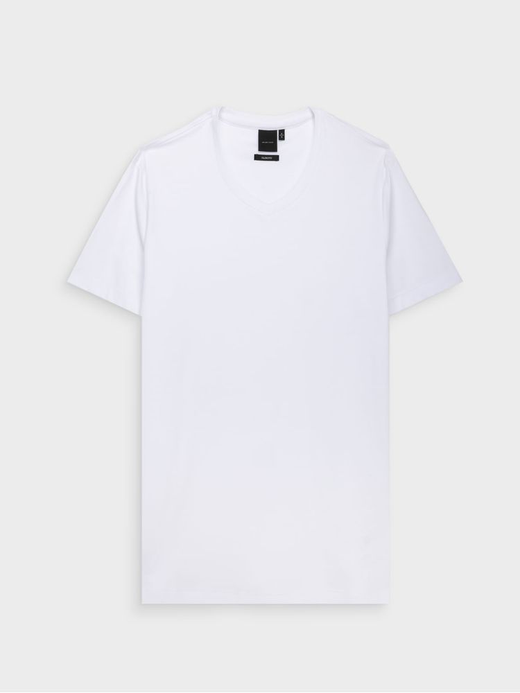 Camiseta Interlock Cuello V para Hombre 44560