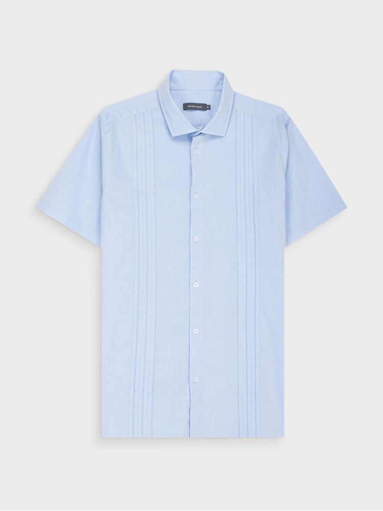 Camisa Guayabera Regular Fit para Hombre 46108