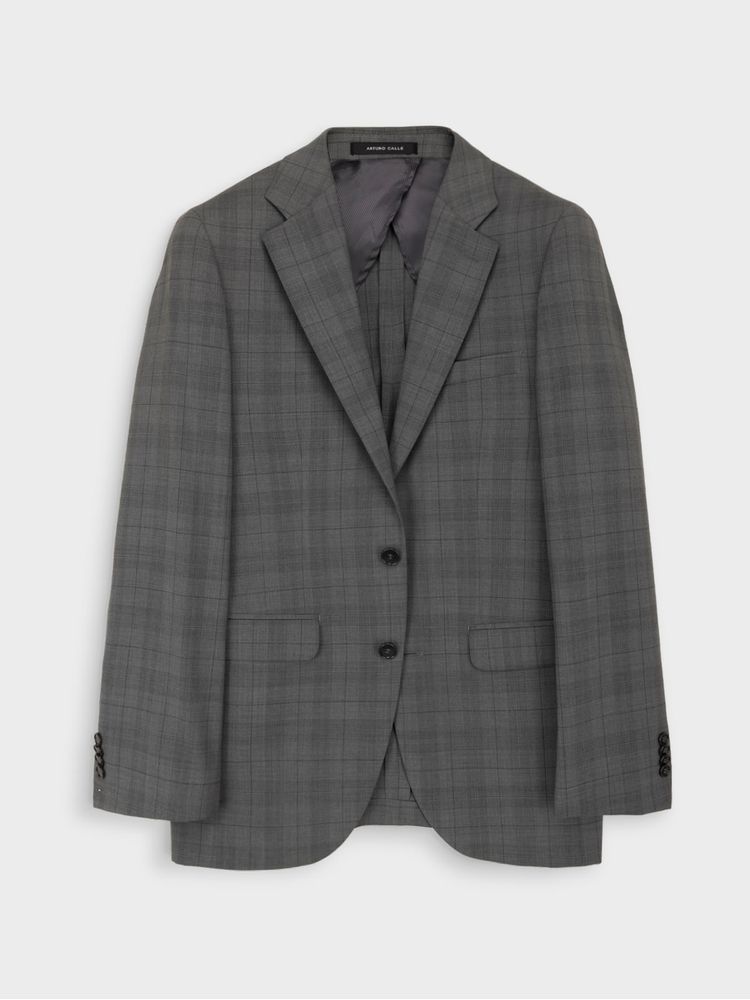 Traje de Lana Semi Slim Fit para Hombre 21351