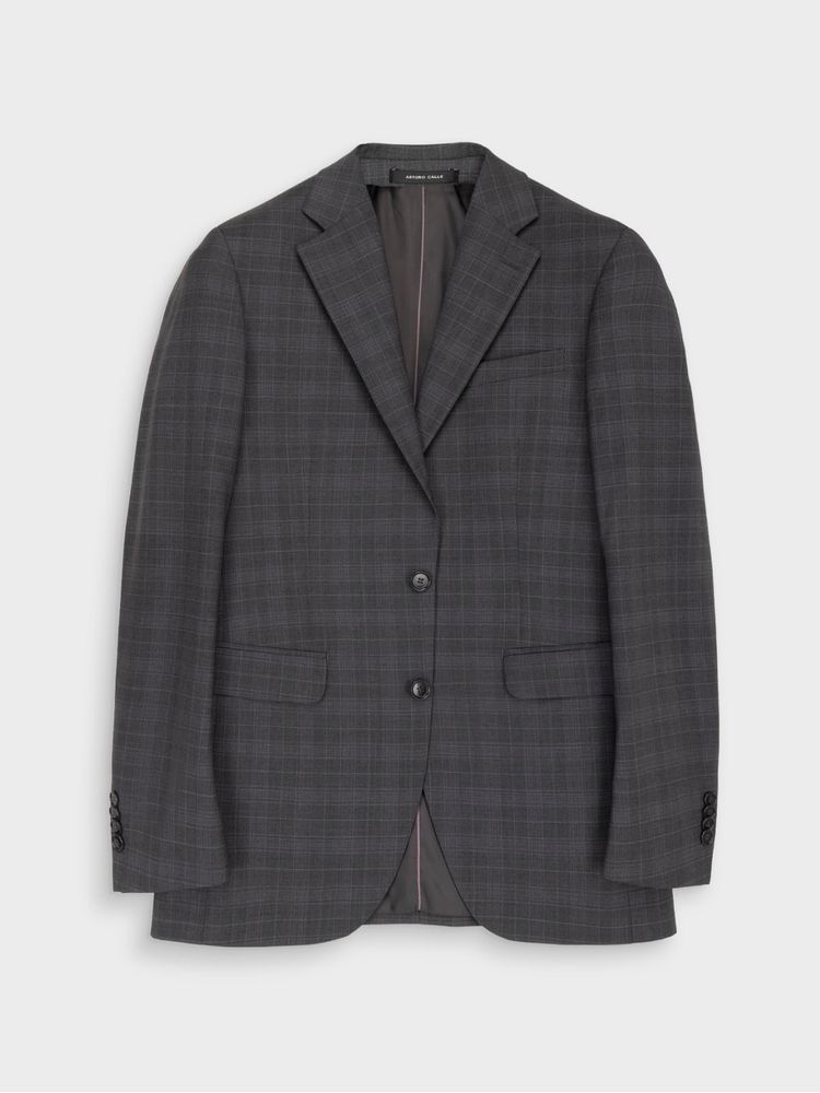 Traje de Lana Semi Slim Fit para Hombre 32063