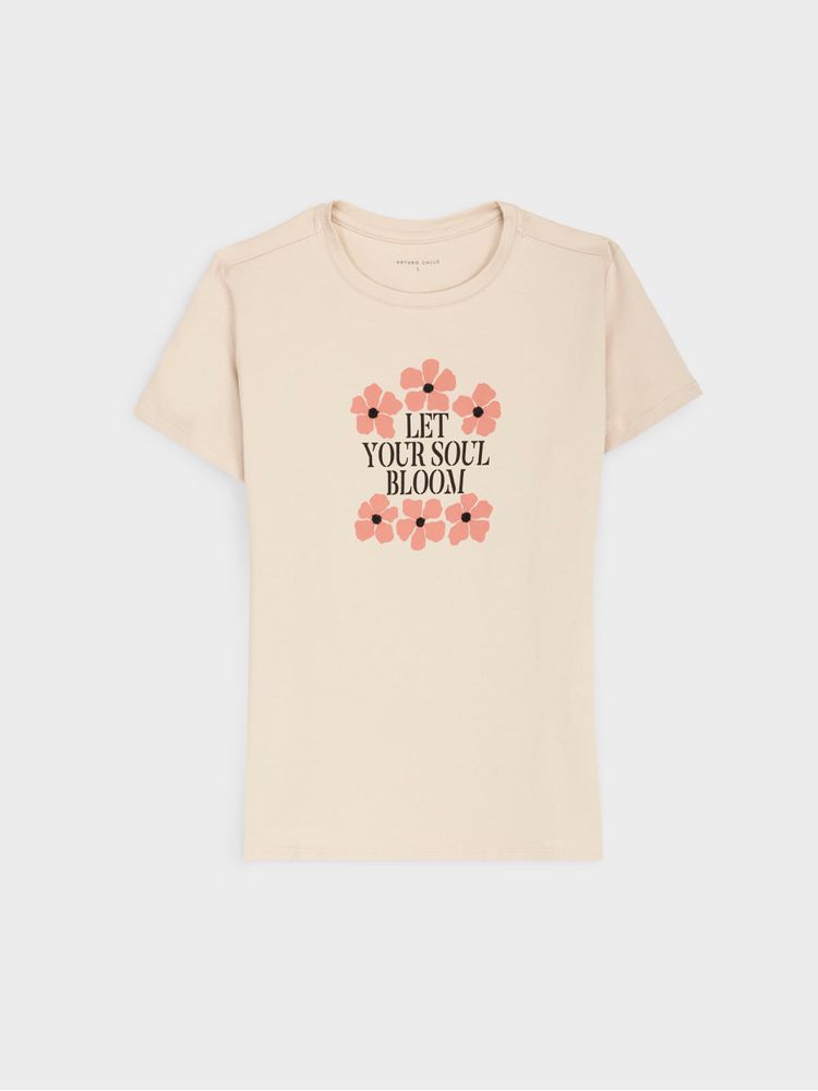 Camiseta Estampada para Mujer 47760