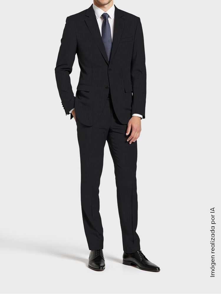 Traje Semi Slim Fit de Fantasía para Hombre 48550