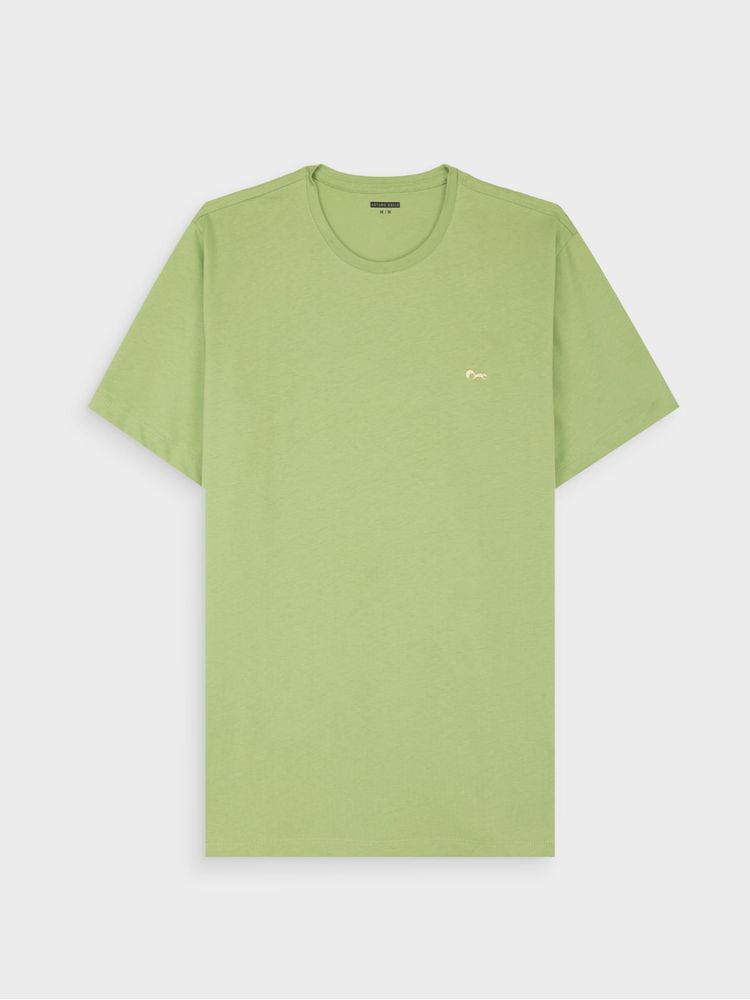 Camiseta Unicolor Premium Cuello Redondo Hombre 46438