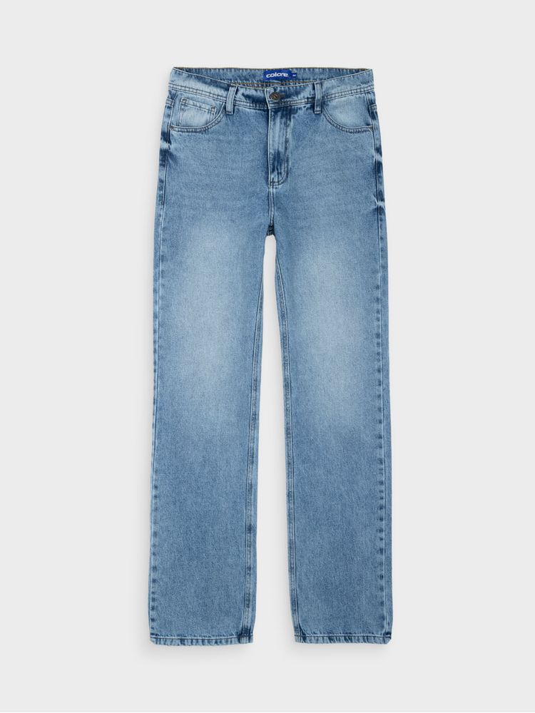 Jean Regular Fit Unicolor para Hombre 13517