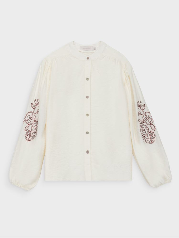 Blusa con Diseño en Contraste para Mujer 49559