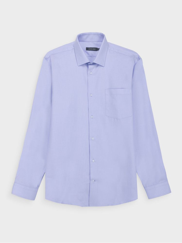 Camisa Formal Unicolor Semi Slim Fit para Hombre 49916