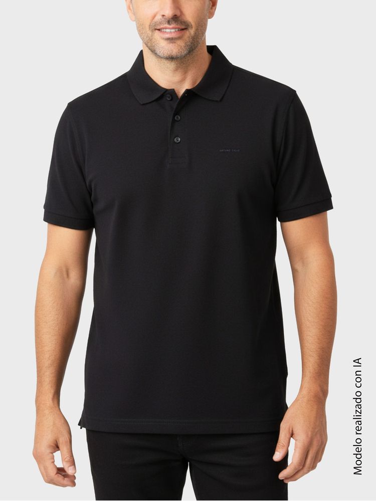 Polo Unicolor Regular Fit para Hombre 36649