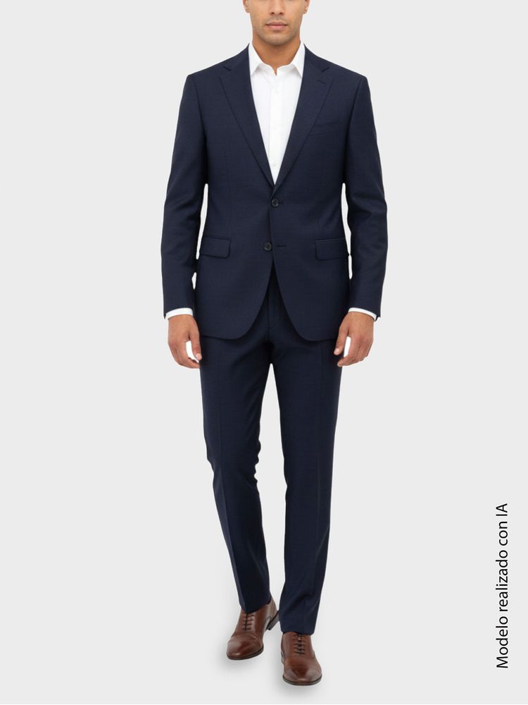 Traje en Lana Regular Fit para Hombre 49942