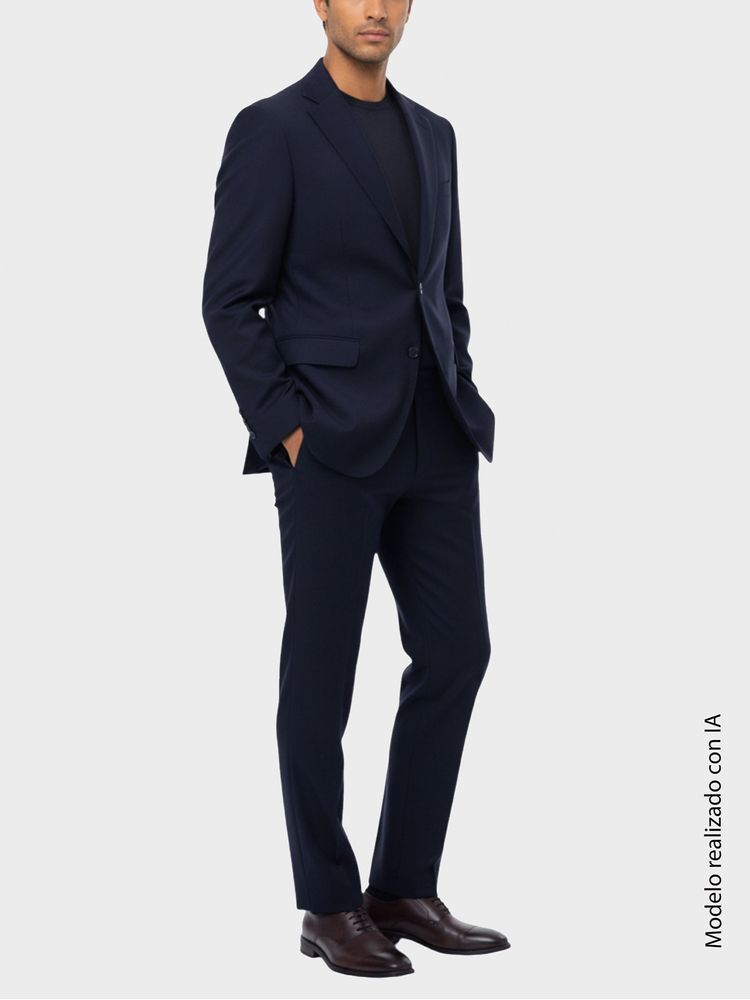 Traje Unicolor Semi Slim Fit para Hombre 47807