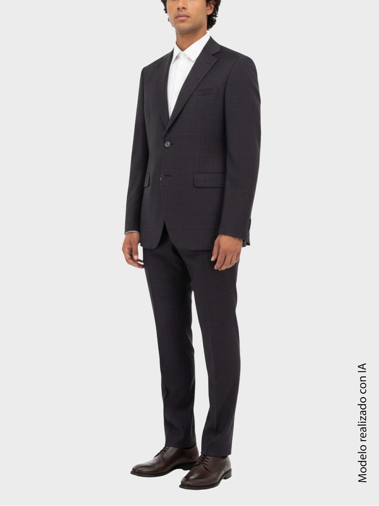 Traje en Lana Regular Fit para Hombre 50867