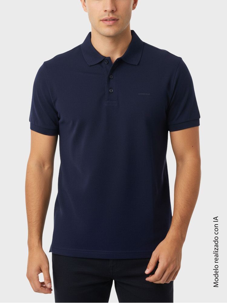 Polo Unicolor Básica para Hombre 36652