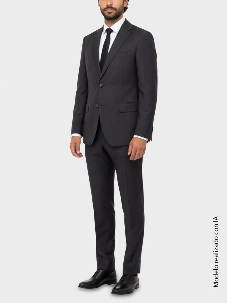 Traje en Lana Regular Fit para Hombre 49122