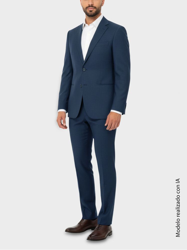 Traje Regular Fit con Textura para Hombre 50800