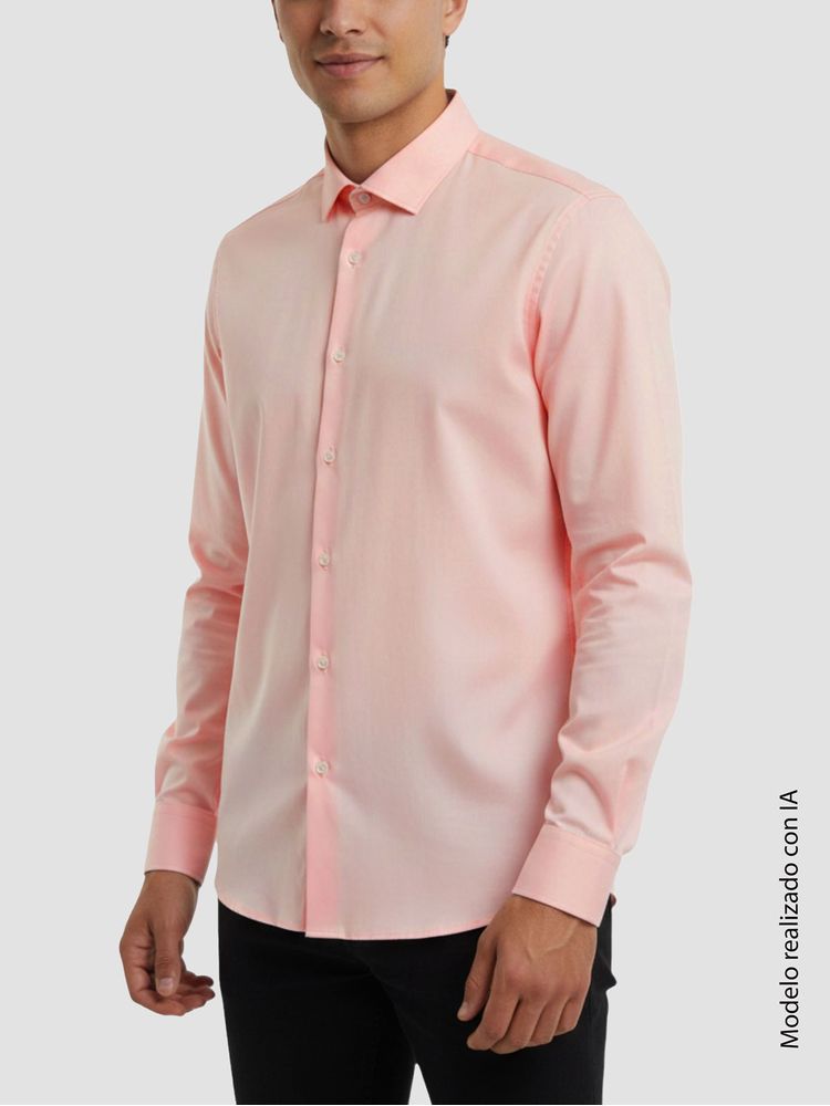 Camisa Business Unicolor para Hombre 14400