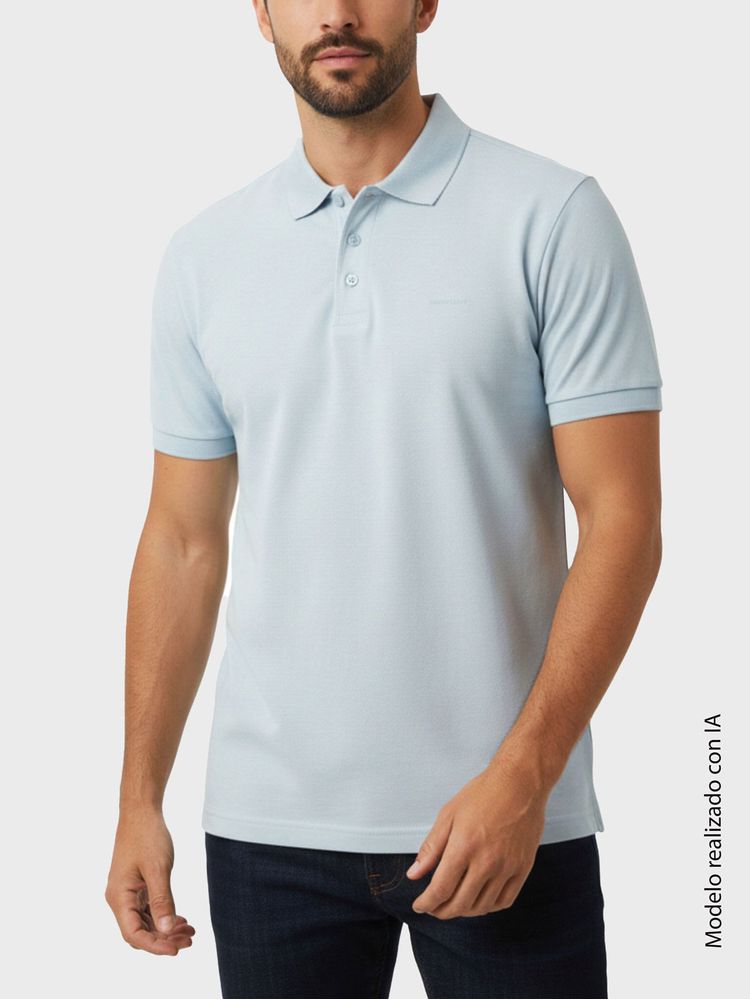 Polo Unicolor para Hombre 48435