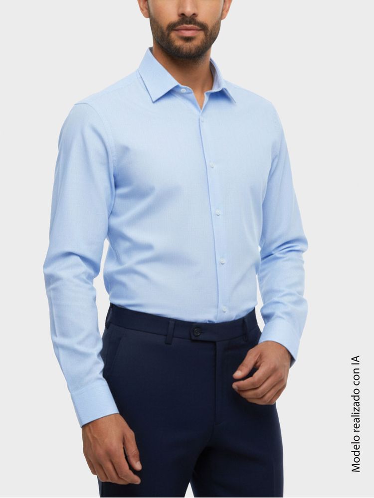 Camisa Formal Slim Fit para Hombre 13045