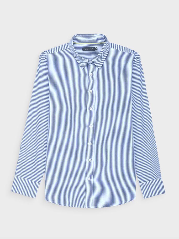 Camisa Casual a Rayas para Hombre 47613